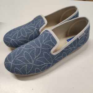 ZAPATILLA BLUE FLOWERS MURO Y GARRIDO